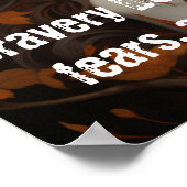 森の女性:勇敢な顔あなたの恐怖 ポスター (角)