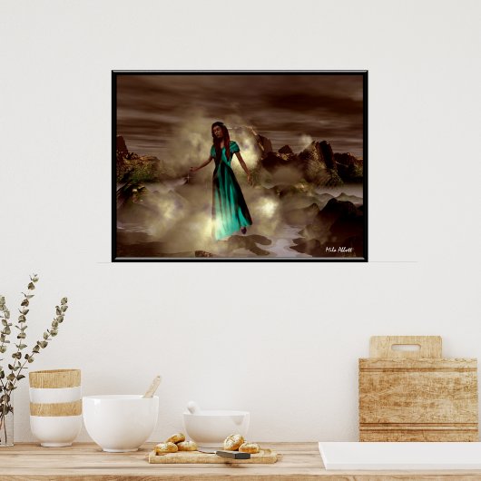 森の女神 ポスター (キッチン)