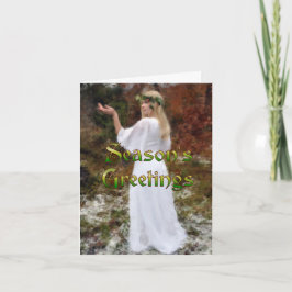 森の女神 – 季節の挨拶 シーズンカード