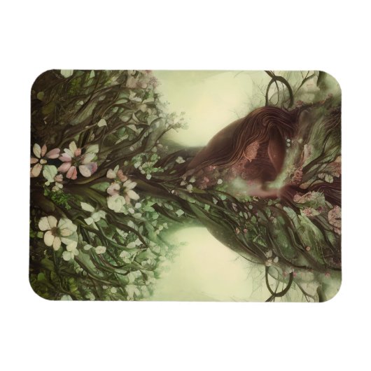 森の女 マグネット (横)
