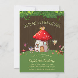 森の妖精の招待状 招待状