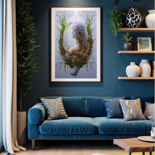 森の妖精の雰囲気 ポスター