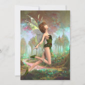 森の妖精カスタムのグリーティングカード シーズンカード (正面)