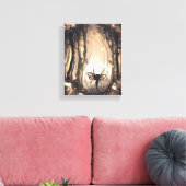 森の妖精 キャンバスプリント (インサイチュ (リビング))