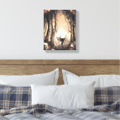 森の妖精 キャンバスプリント (インサイチュ (寝室))