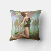 森の妖精 クッション (裏面)