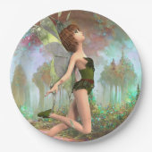 森の妖精 ペーパープレート (正面)