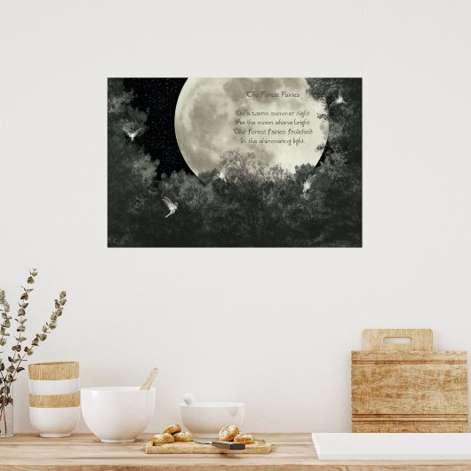 森の妖精 ポスター (キッチン)