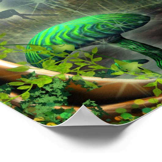 森の妖精 ポスター (角)