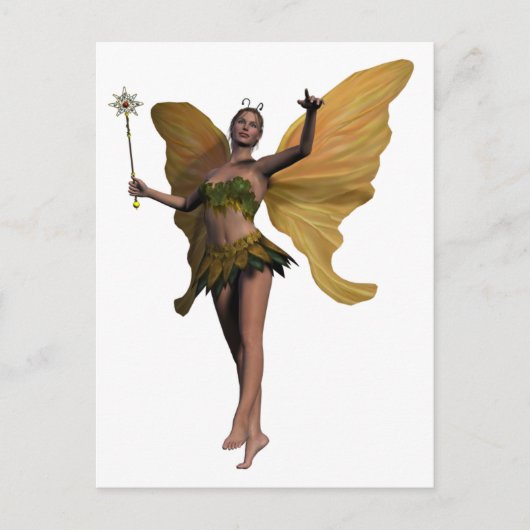 森の妖精 ポストカード (正面)