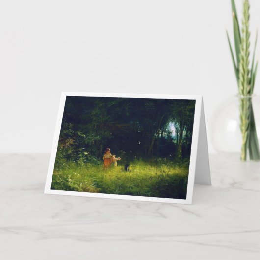 森の子供たちイヴァン・クラムスコイ カード (正面)