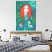 森の子 キャンバスプリント (インサイチュ (寝室))