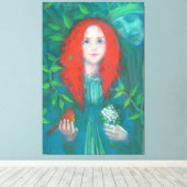 森の子 キャンバスプリント (インサイチュ (ウッドフロア))