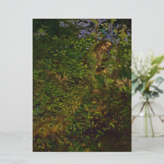 森の孔雀 カード (スタンド正面)