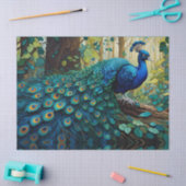 森の孔雀 薄葉紙 (クラフト)