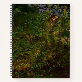 森の孔雀(Abbott Henderson Thayer) ノートブック