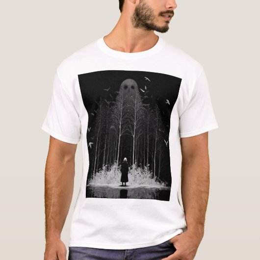 森の存在 Tシャツ (正面)