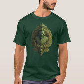 森の守り人：グリーンマン Tシャツ (正面)