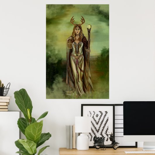 森の守り ポスター (ホームオフィス)