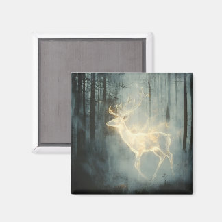 森の守護鹿の霊 マグネット