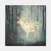 森の守護鹿の霊 マグネット (正面)