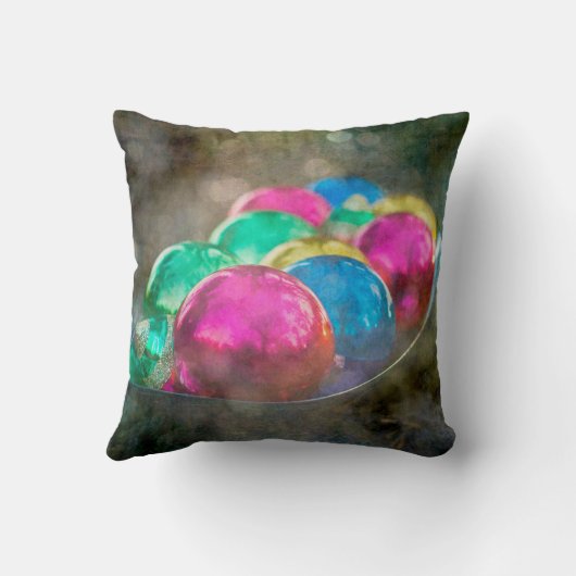 森の宝石クリスマスオーナメント クッション (裏面)