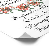 森の実 慈愛のメモリアルサービス 記念碑 ポスター (角)