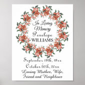 森の実 慈愛のメモリアルサービス 記念碑 ポスター (正面)