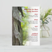 森の家族の集まり 招待状 (スタンド正面)