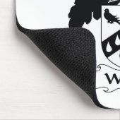 森の家紋 マウスパッド (コーナー)