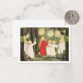 森の小さなプリンセス ノートカード (正面/裏面インサイチュ)