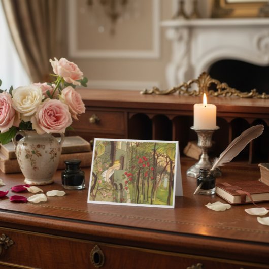 森の小さなプリンセス ノートカード