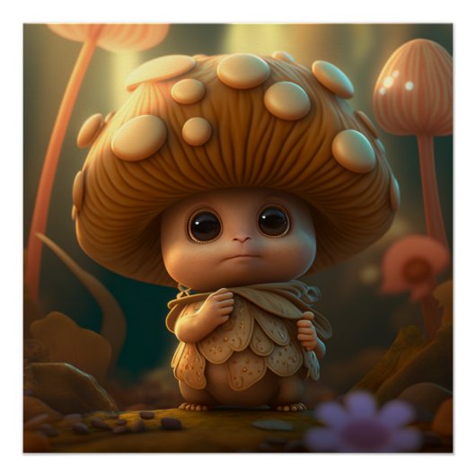 森の小失ったさな男 ポスター (正面)