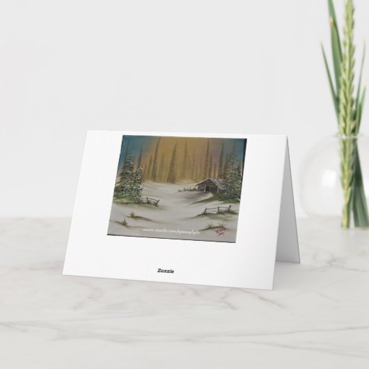 森の小屋 シーズンカード (裏面)