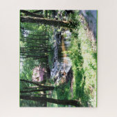 森の小屋 ジグソーパズル (縦)