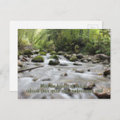 森の小川 ポストカード (正面/裏面)