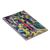 『森の小径のカップル』（もりのこみちのカップル、独）または『夫婦』（ふうふ、英）は、1912年、ドイ ノートブック (右側)