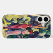 森の小径のカップル（August Macke作） Case-Mate iPhoneケース (裏面 (横))