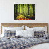 森の小道 キャンバスプリント (インサイチュ (寝室))