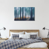 森の小道 キャンバスプリント (インサイチュ (寝室))