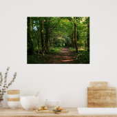 森の小道 ポスター (キッチン)