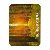 森の小道 マグネット (縦)