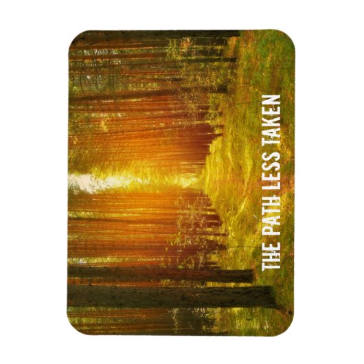 森の小道 マグネット (縦)