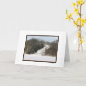 森の少し家 カード (黄色い花)