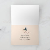 💕森の少年と動物のクリスマス2 カード (内部)