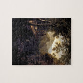 森の崖- Durandの気の合う者同士 ジグソーパズル (横)