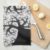 森の幽霊のよく出るキッチンタオル キッチンタオル (四つ折り)