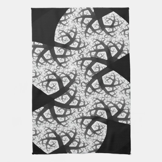 森の幽霊のよく出るキッチンタオル キッチンタオル (縦)