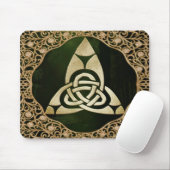 森の影のケルト三位一体ノット マウスパッド (マウス)
