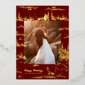 森の思い出 箔シーズンカード (正面)